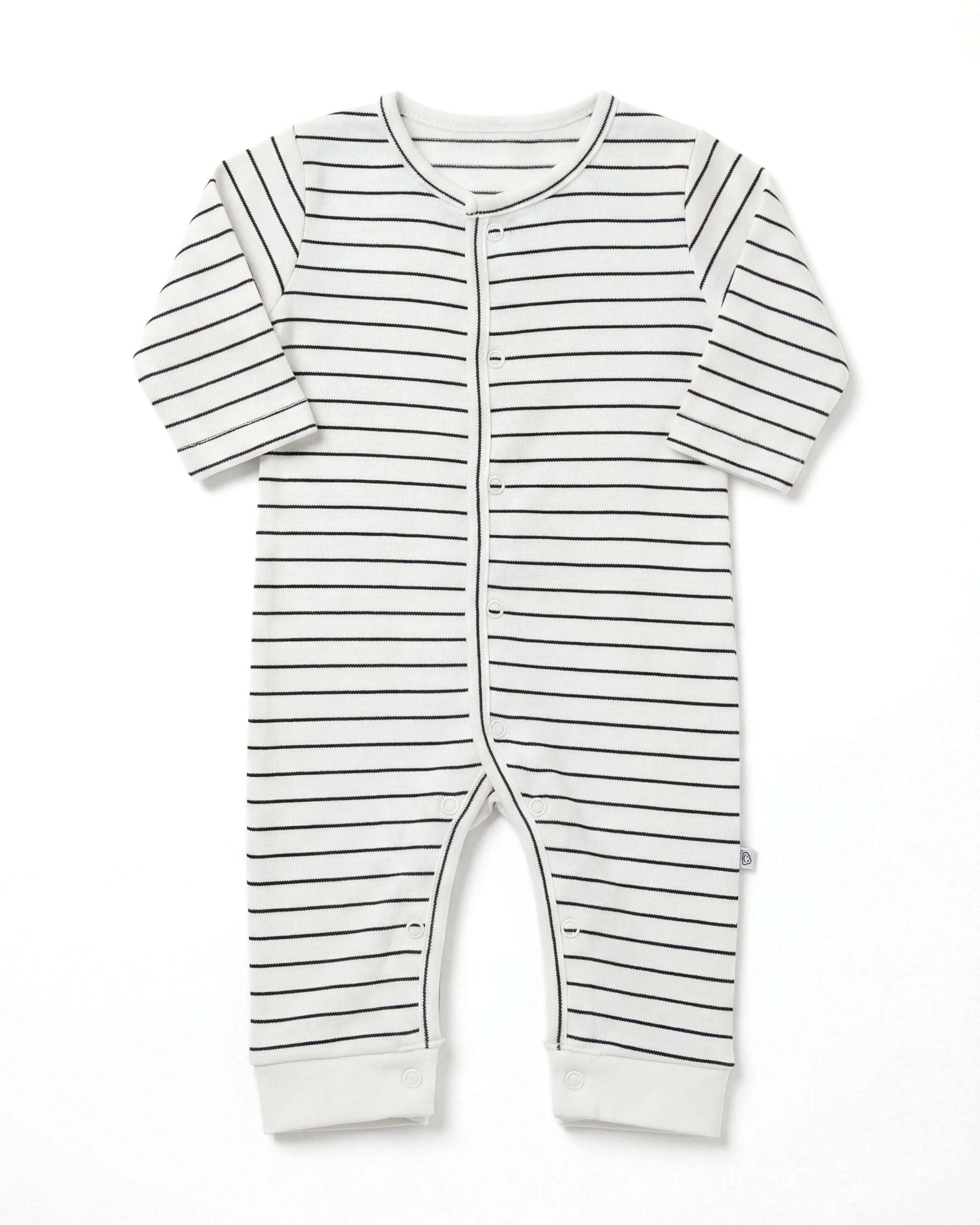 Stripe Baby Sleepsuit