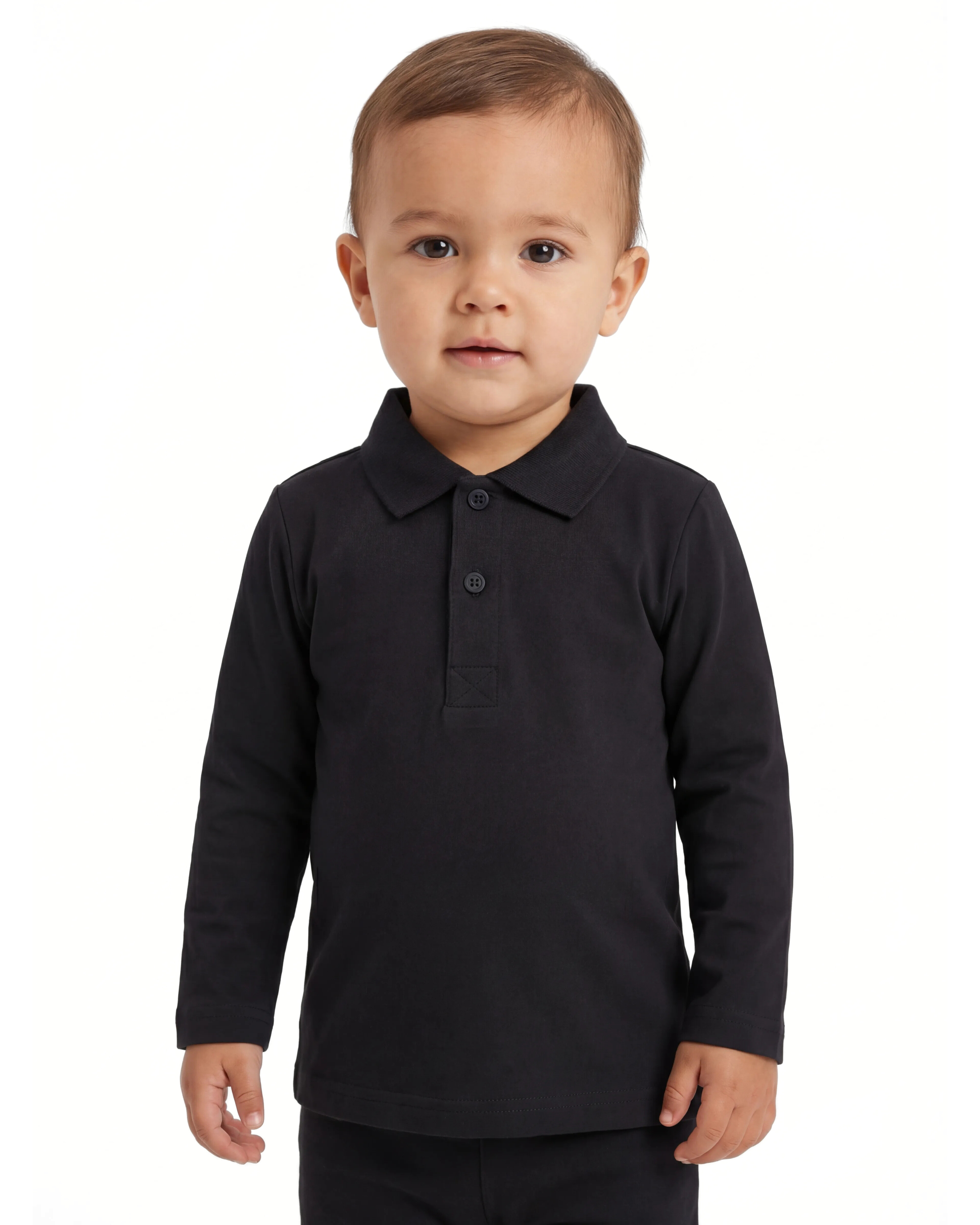 Black Polo Baby Shirt
